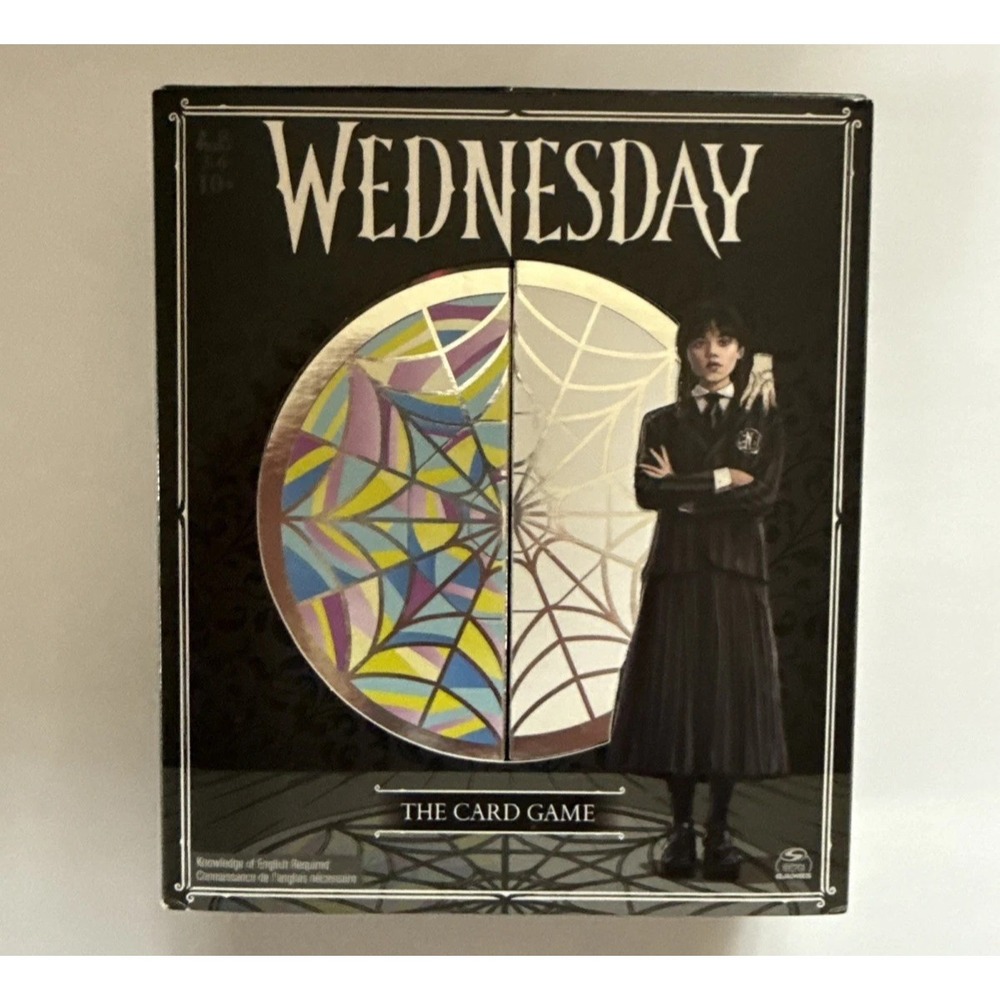 Spin Master Games, Wednesday Card Game, Premium Foil Cards from The Hit TV...
